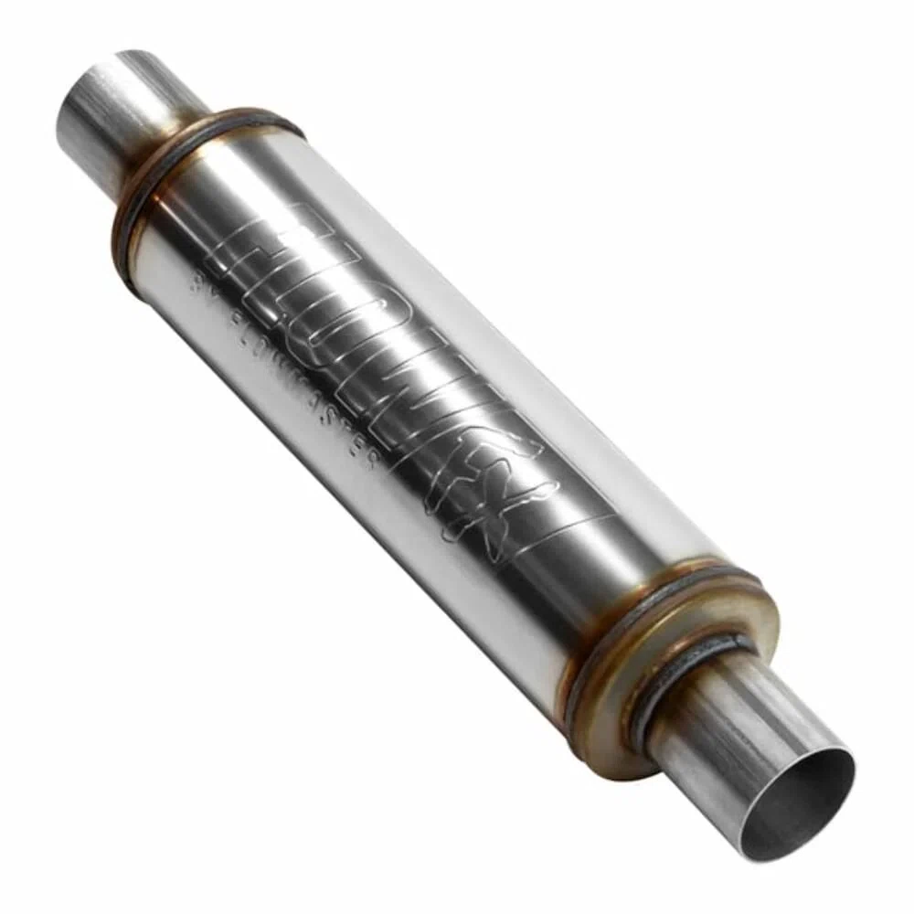 Muffler Flow FX 2.25__ In_Out SS Moderate Performance Flowmaster